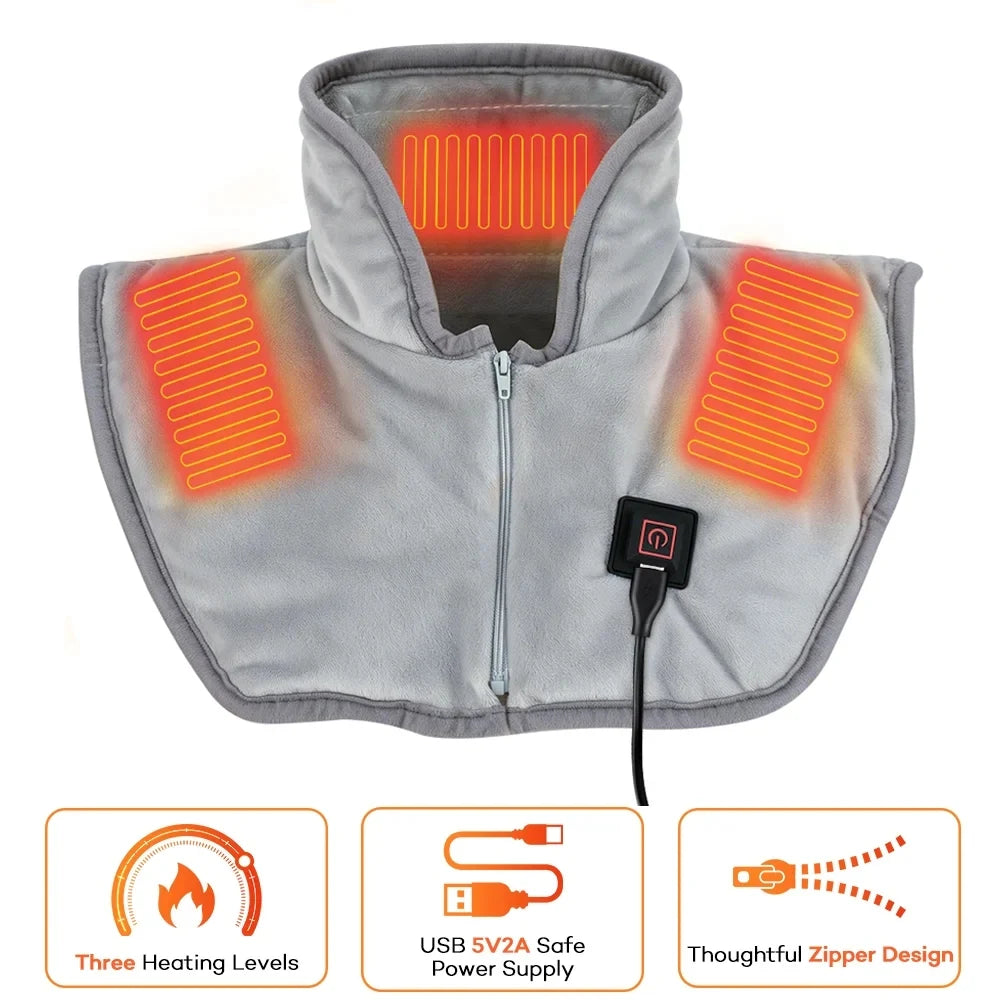 Almohadilla térmica de cuello y hombros